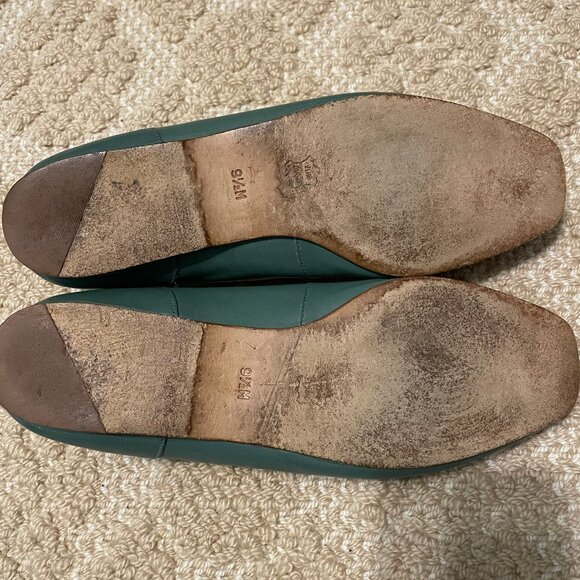 Enzo Angiolini Liberty Flats, Comfort and Style in Sz 9.5 M, 2 Tone Green - Picture 10 of 10